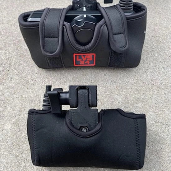 Transduttore in Neoprene morbido - Protezione leggera - Disegno impermeabile - Sostituisce LVS34 - Contenitore portatile - Installazione rapida - Orecchioni sonar