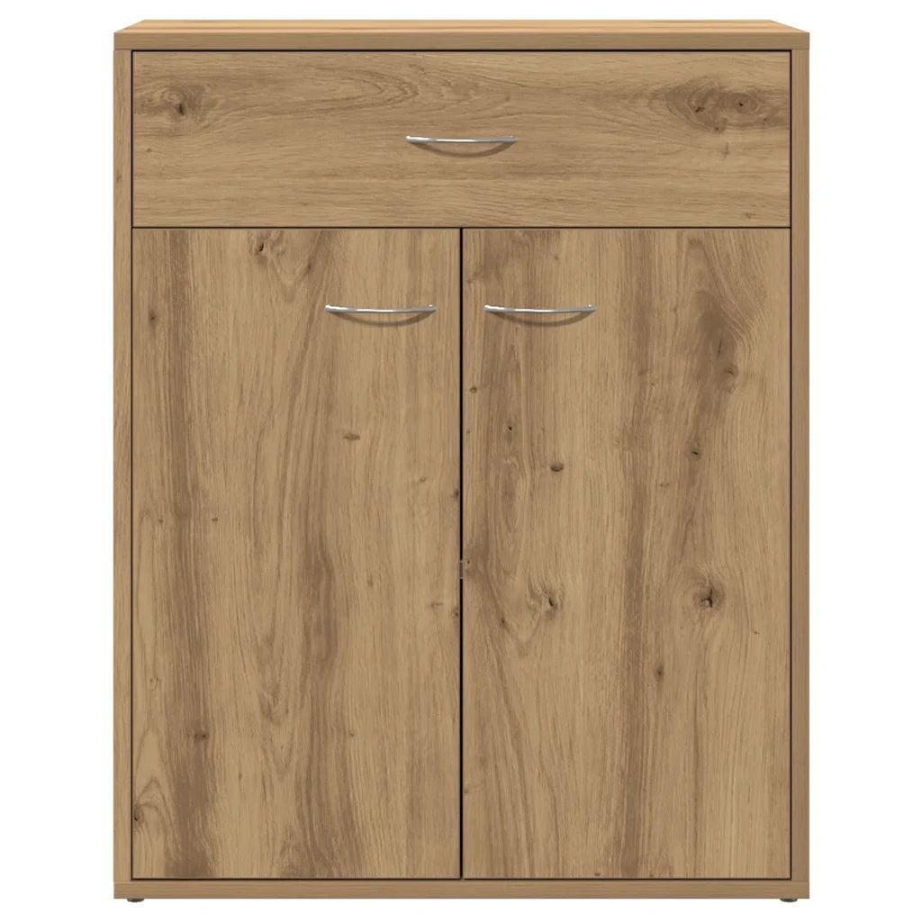 Credenza Rovere Artigianale 60x30x75 cm in Legno Multistrato 855897