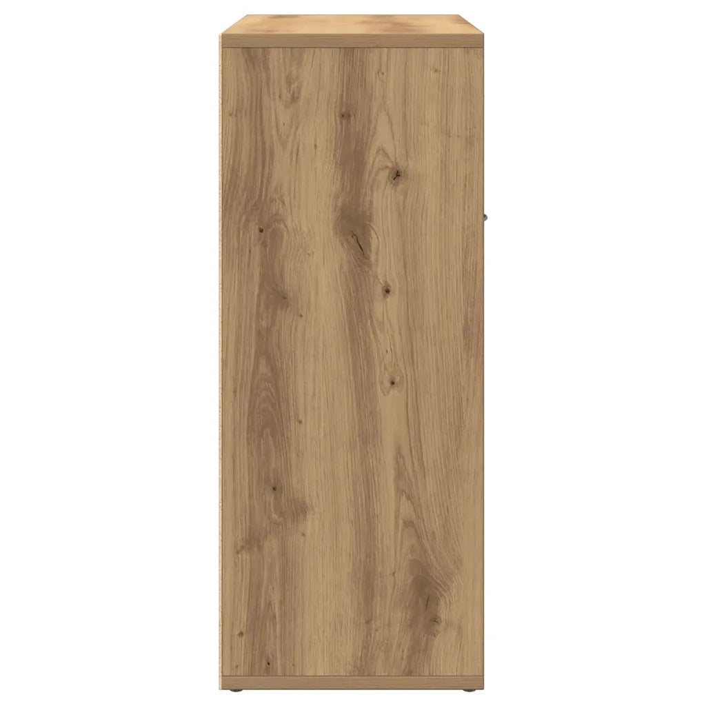 Credenza Rovere Artigianale 60x30x75 cm in Legno Multistrato 855897