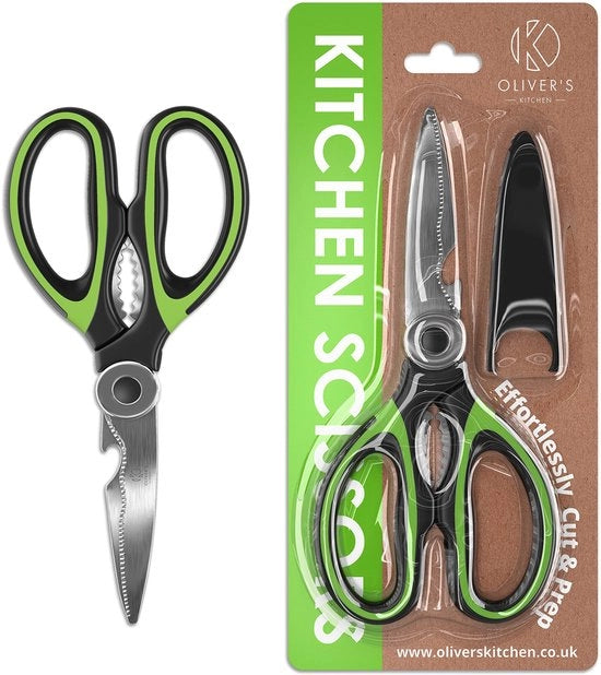 Serra da Cucina - Supersottile e Robusta - Serra Multifunzione per la Cucina con Apripomodoro Integrato e Cappuccio di Sicurezza - 20 cm - Serra Universale in Acciaio Inossidabile