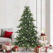 Albero di Natale Artificiale con Rami Pieghevoli Verde 210 cm 3397681