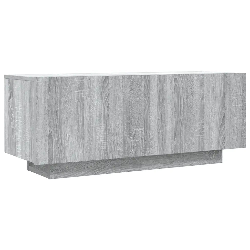 Mobile TV Grigio Sonoma 100x35x40 cm in Legno Multistrato 815718