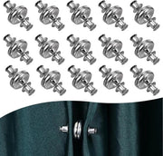 15 paia di forti ganci magnetici per tende - appoggio per tende per casa, camera da letto, ufficio