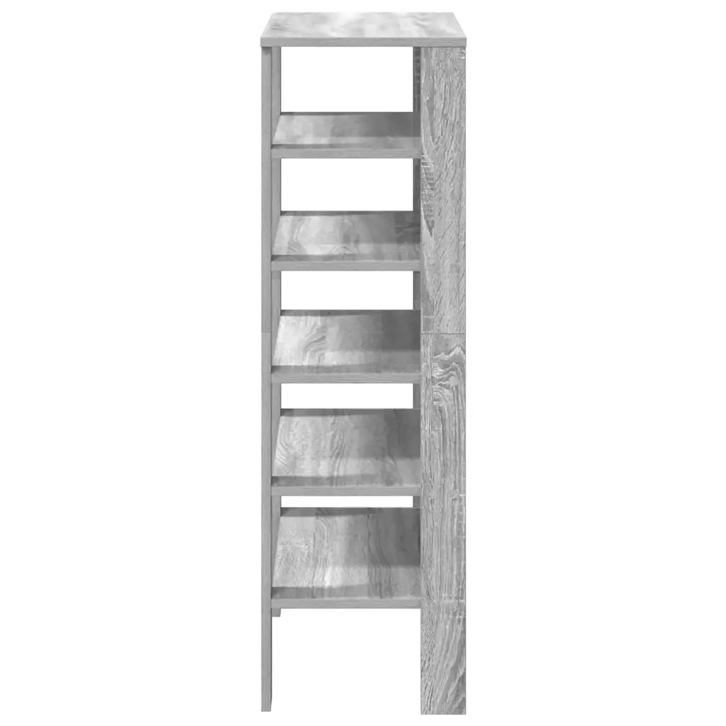 Scarpiera Grigio Sonoma 61x32x105 cm in Truciolato 859865