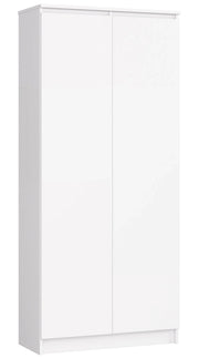 Libreria AKORD R80 Bianco 80 cm 2 ante 80x35x180 cm