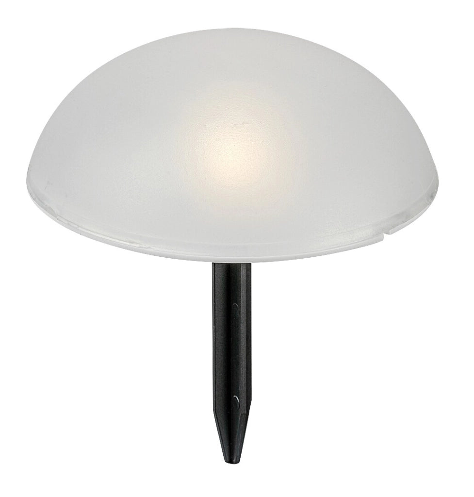 Luci da giardino solari LED 1W Treppio nere Rabalux