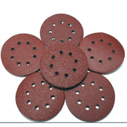 Trade Shop - Set 25 Disco Abrasivo Velcrati Diametro 225mm F16 Foro Per Smerigliatrice Grana -   -grana P180    -