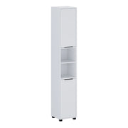 Vicco Armadio per il bagno Bianco 30 x 176 cm con 2 porte