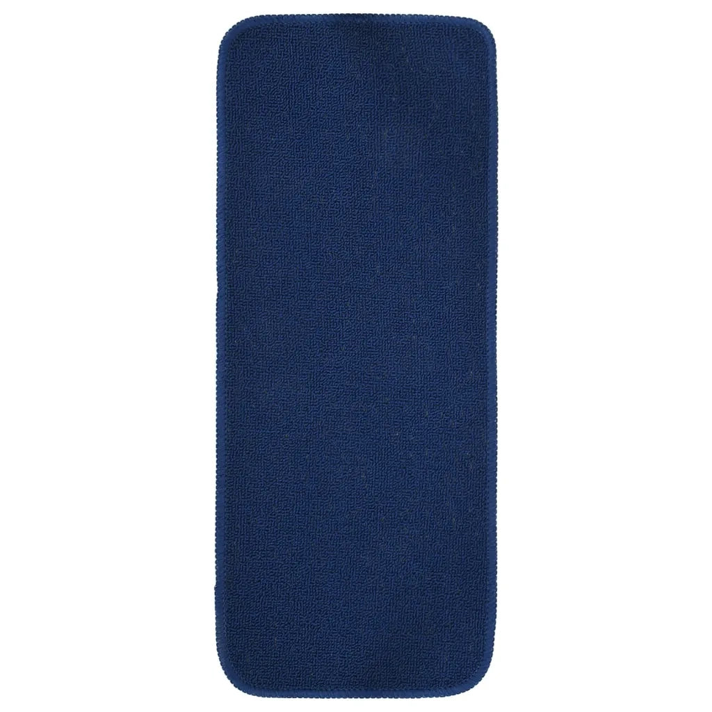 Tappetini per Scale 15 pz 60x25cm Blu Antiscivolo Rettangolari cod mxl 64178