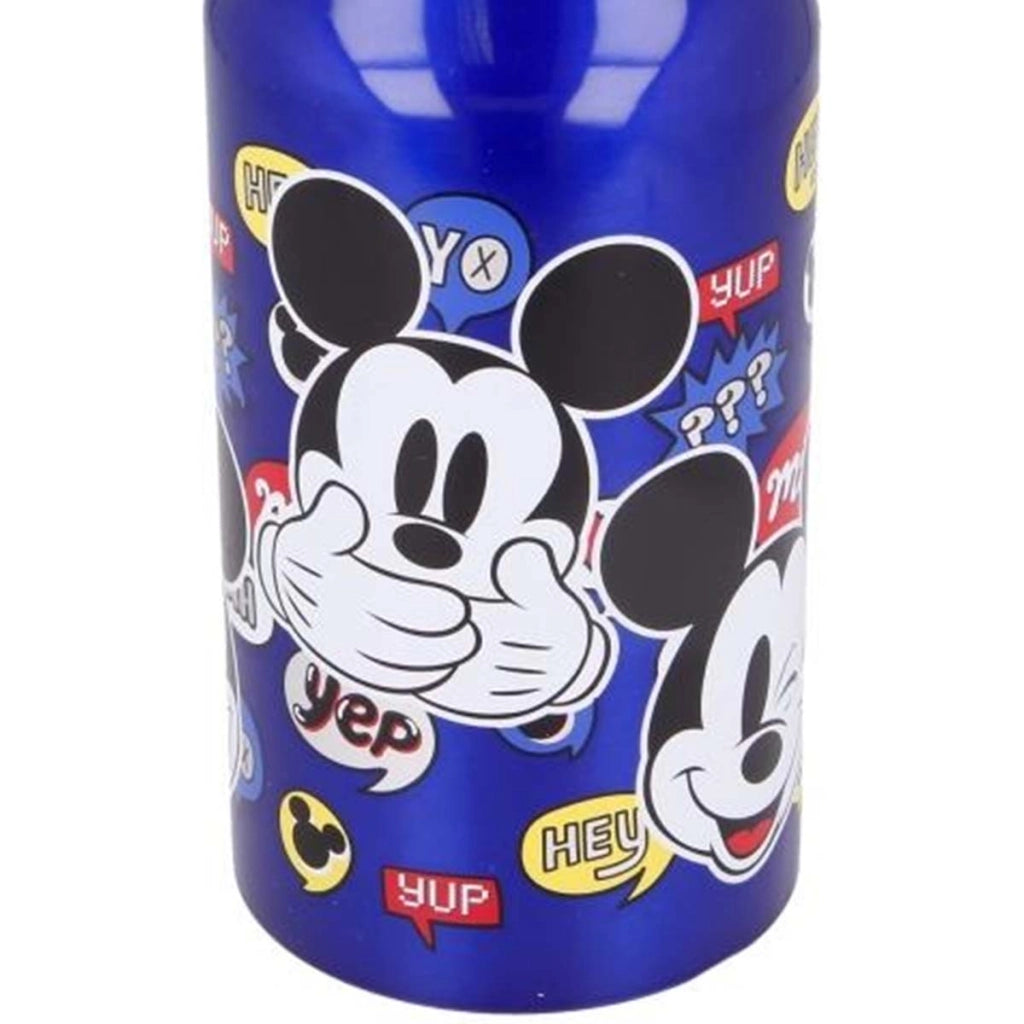 Borraccia per Bambini 500ml Tappo a tenuta stagna ermetico Blu / Rosso Mickey Mouse