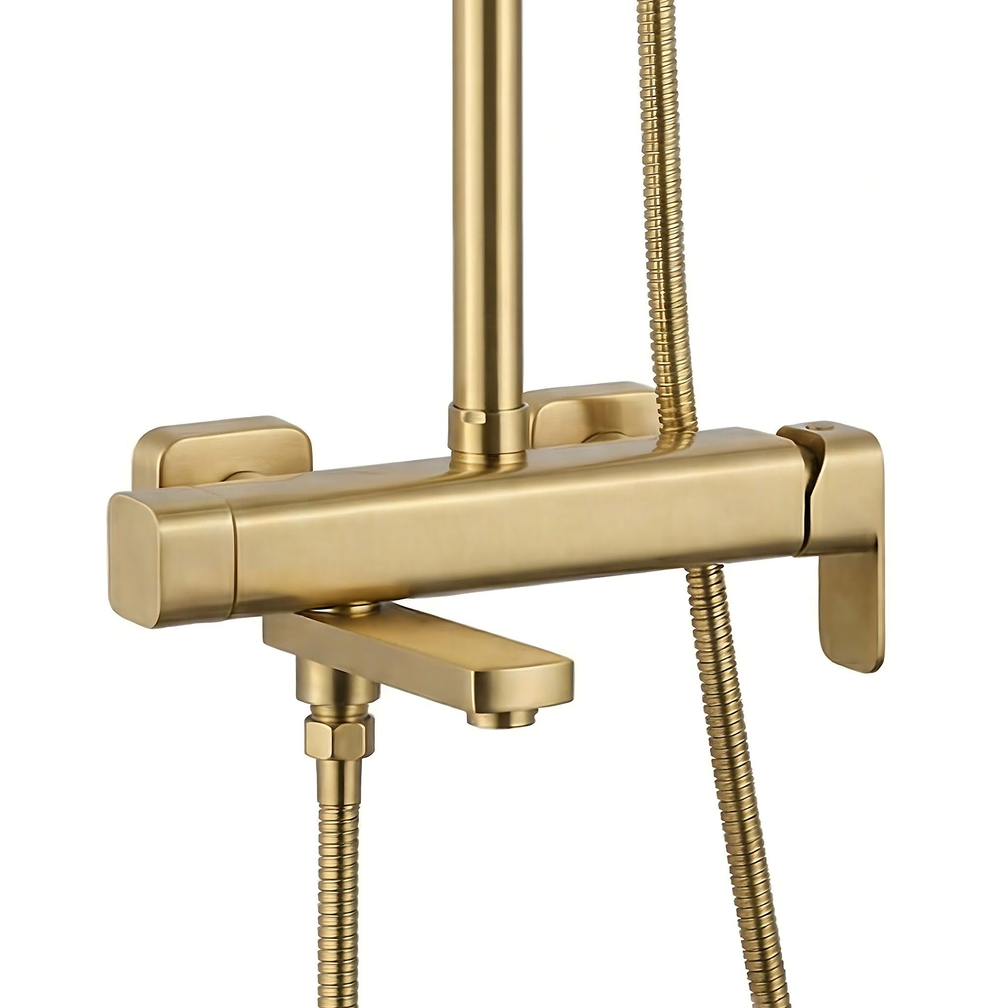 Set Doccia Rea Arlo Brush Gold