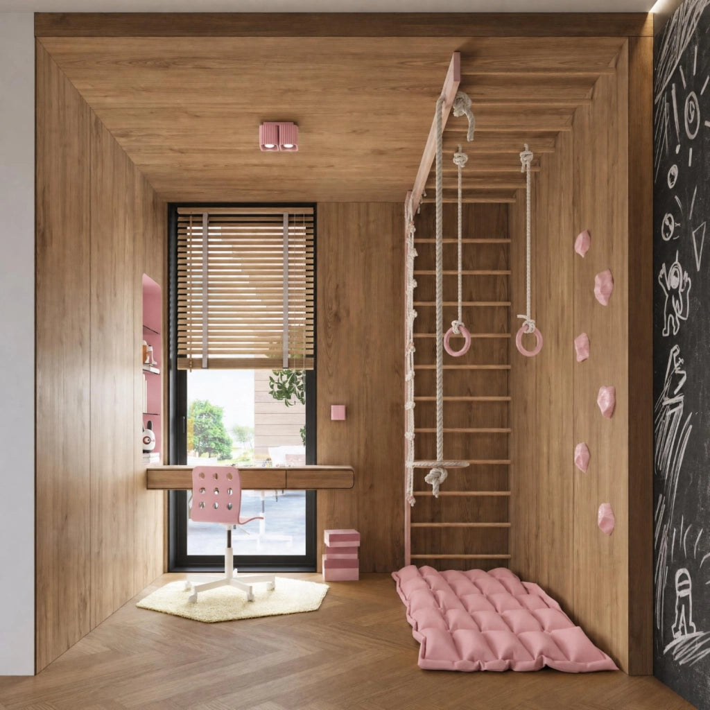 Plafoniera RIFF 2 rosa GU10