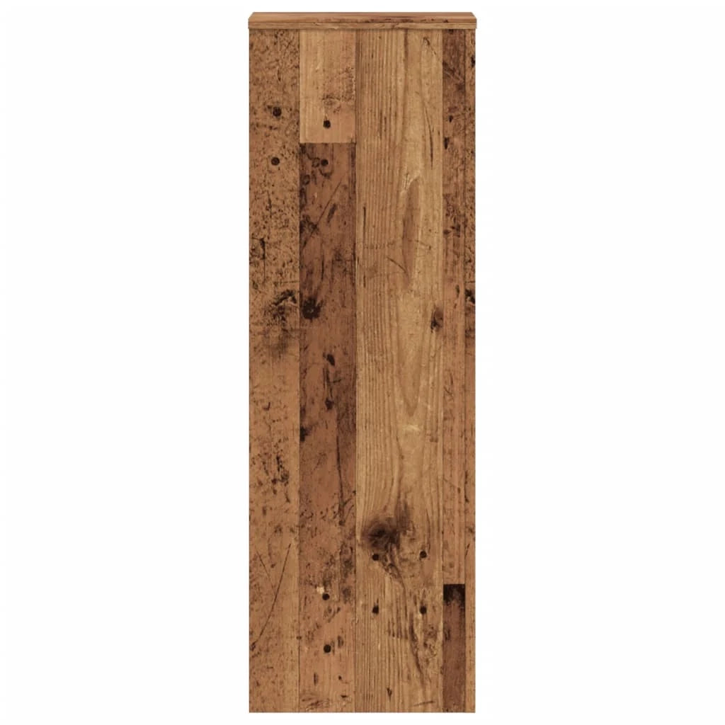 Portavasi mobili per fiori set da 2 legno di recupero legno ingegnerizzato marrone 02_0045371