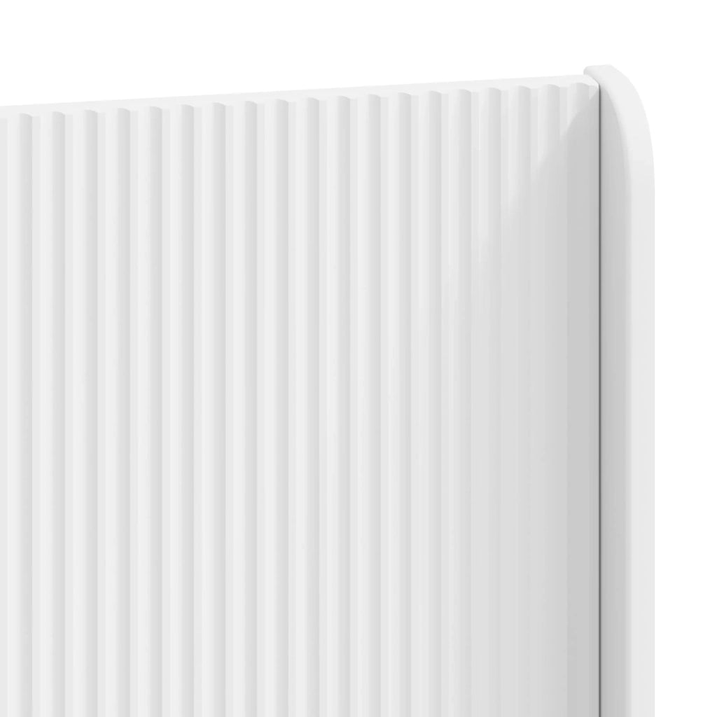 Struttura del letto con stoccaggio e testata Bianco 90 x 200 cm 3413893
