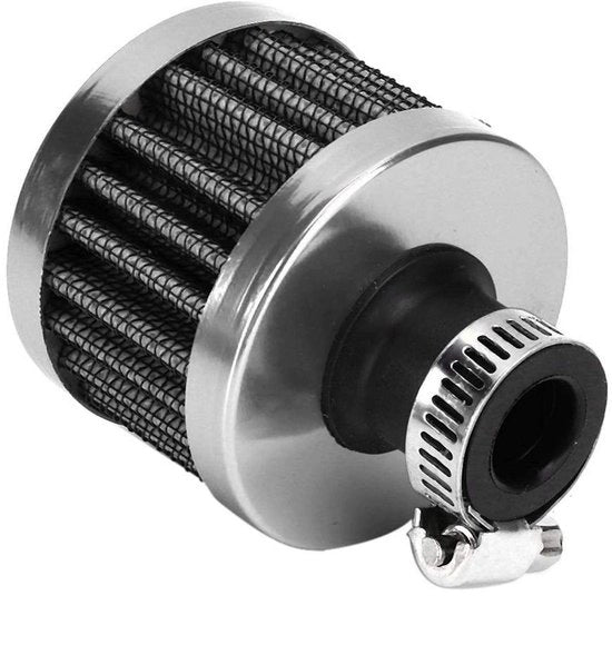 Filtro d'aria per iniezione - Facile da installare - Accessori auto universali - Diametro interno 25 mm - Diametro esterno 50 mm - Strumento professionale - Filtro d'aria