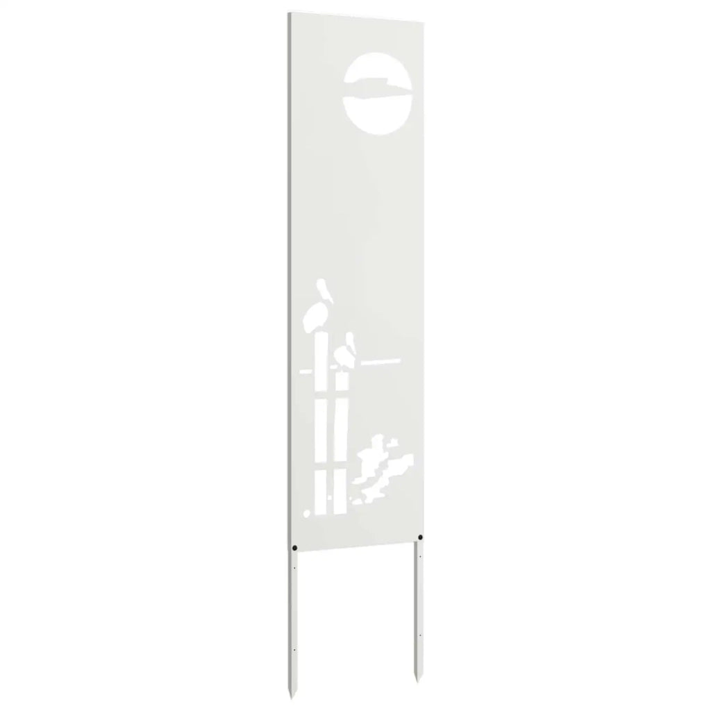 Schermo per privacy in giardino Traforo Bianco 32 x 140 cm CFW6561550