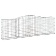 Cesto Gabbione ad Arco 400x50x120/140 cm Ferro Zincato