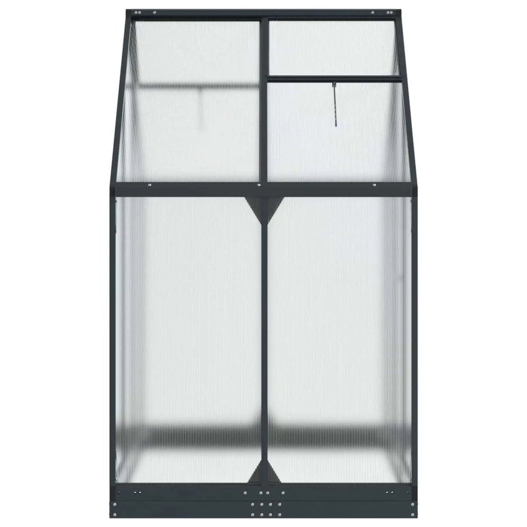 Serra da Giardino con porta Antracite 183,5 x 123 x 207 cm CFW1458633
