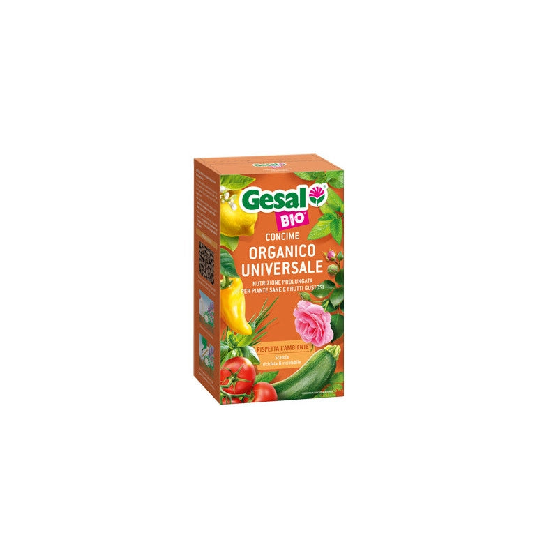 Concime bio organico universale Gesal 750 g – Nutrimento naturale per orto e giardino