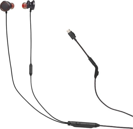 Cuffie in-ore in ingresso USB-C per gaming con rilevamento ambientale e microfono a sorgente vocalizzata