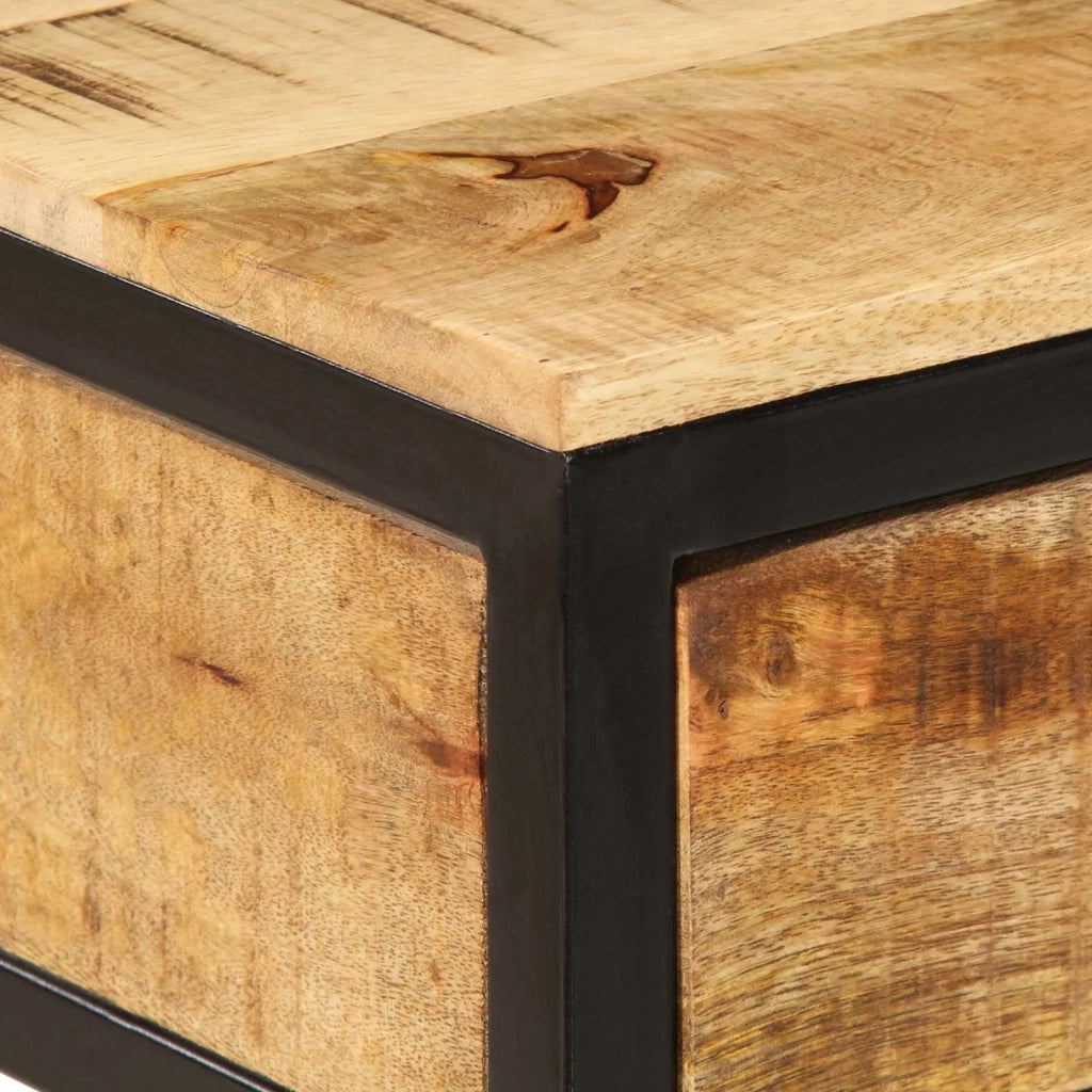 Comodino con cassetto Marrone 40 x 35 x 50 cm 374088