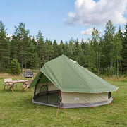 Tenda Tipi Verde 700 x 700 x 395 cm Poliestere e Acciaio 42028711