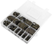 Afdichting oliering stop afdichtingsset per sluitring - 240 pezzi - Nero - 6810121416182022242730 mm