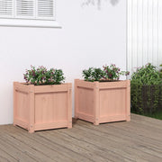 Fioriere da Giardino 2 pz in Legno Massello di Douglascod mxl 132653