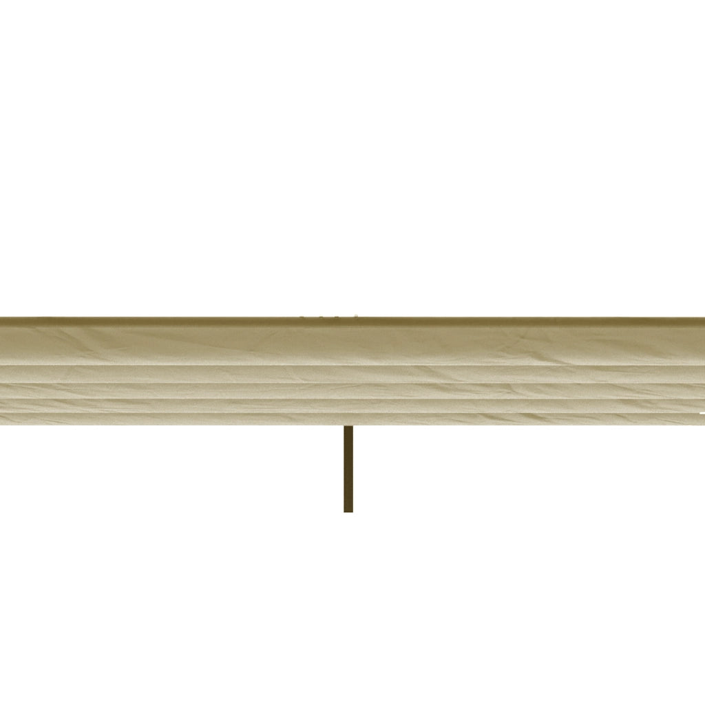 Tenda Pergola 4x3m Retrattile ¨C Zephmum ¨C Beige 350x260cm