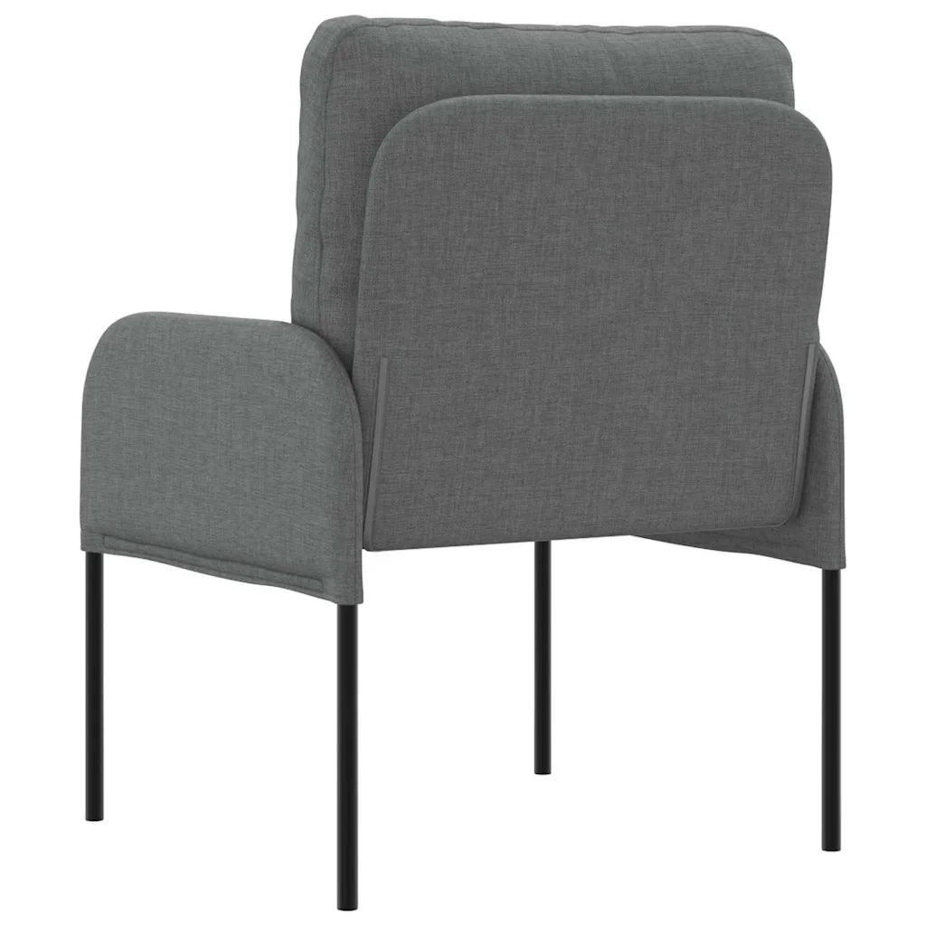 Divano | Divano da soggiorno | Sofa con cuscino 55cm Grigio scuro Legno compensato