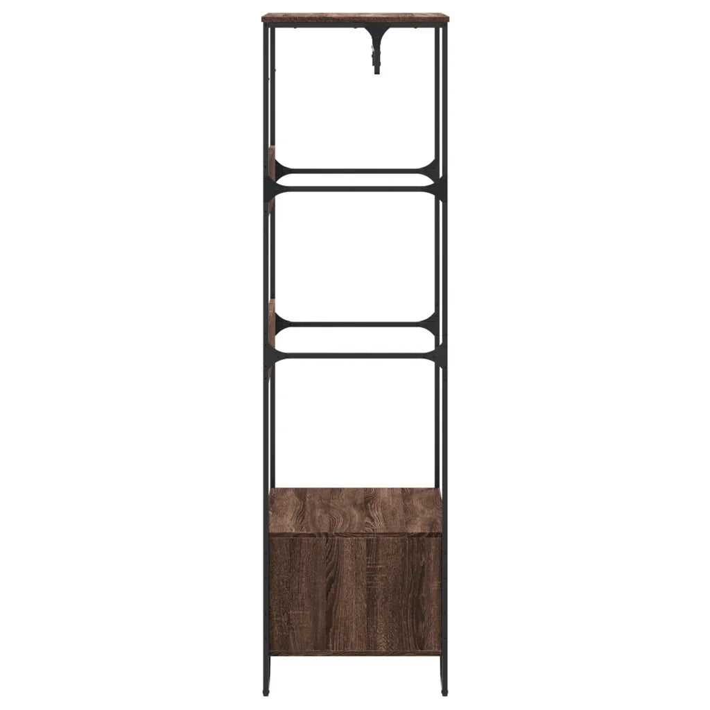 vidaXL Armadio Rovere Marrone 90x50x180 cm in Truciolato