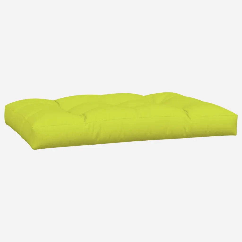 Cuscini per Pallet 3 pz Verde Intenso in Tessuto