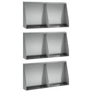 Muro di contenimento 6 pz 40 x 12 x 30 cm Acciaio zincato 3449140