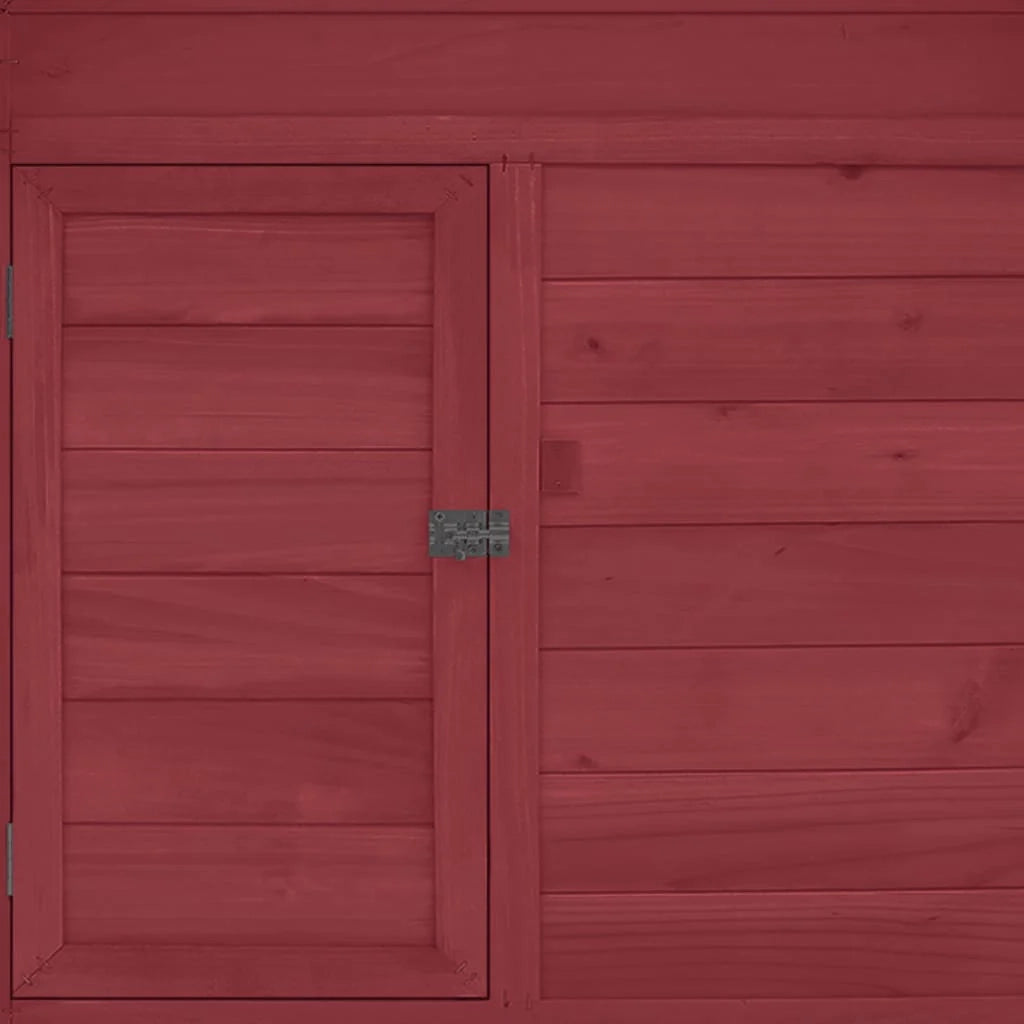 Pollaio 152 x 96 x 110 cm in legno massello di abete rosso e bianco 02_0001709