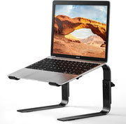 Supporto per laptop regolabile in altezza - Supporto ergonomico per laptop - Compatibile con laptop da 10 a 17 pollici - Nero Space