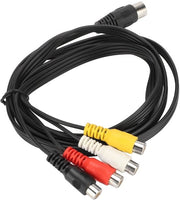 Adattatore per cavi DIN a 5 pin per apparecchi audio - Qualità elevata - 1,5m - Adatto per lettore CD e DVD - Adatto per applicazioni vintage