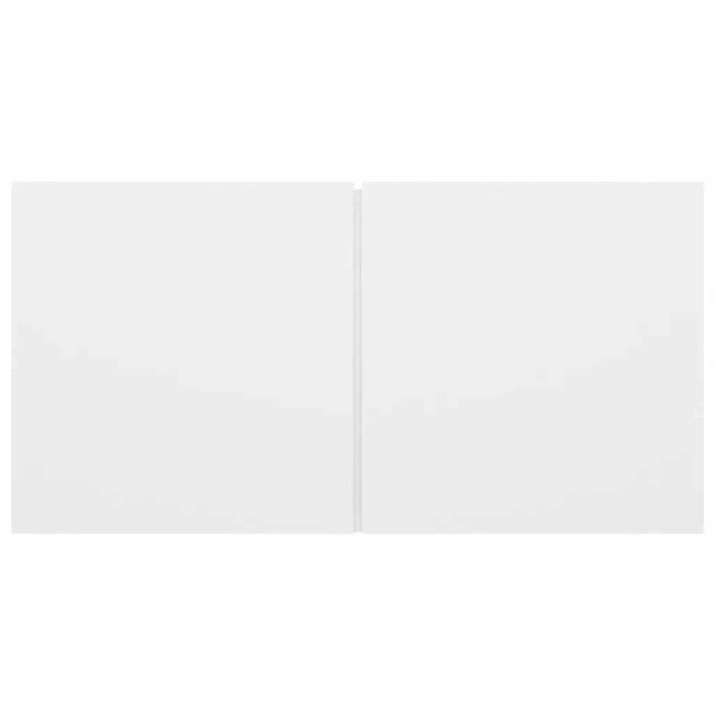 Set di Mobili Porta TV 5 pz Bianco in Legno Multistrato cod mxl 58766