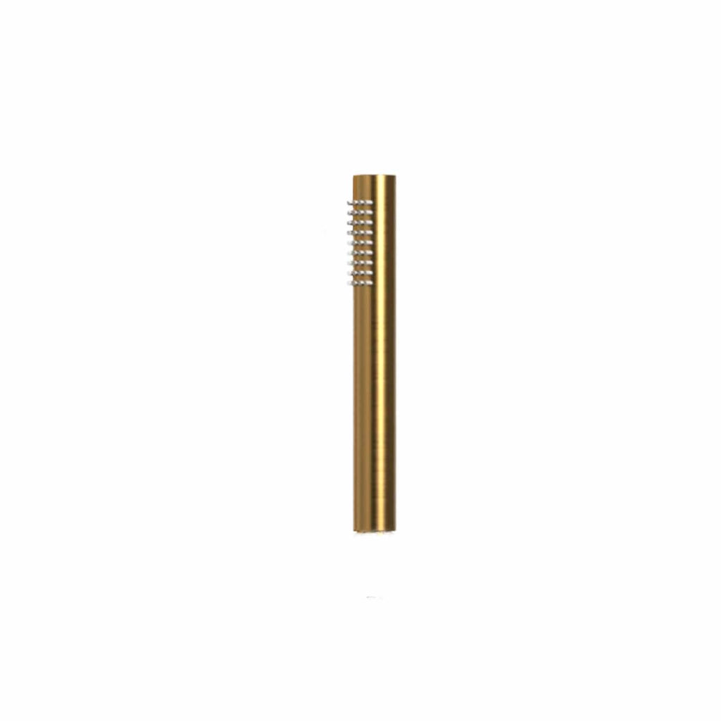 SINED Doccetta oro in acciaio 316L con finitura PVD attacco universale per docce interne ed esterne elevata resistenza allusura design moderno e funzionale modello Levante DOCCINO-LEVANTE-ORO