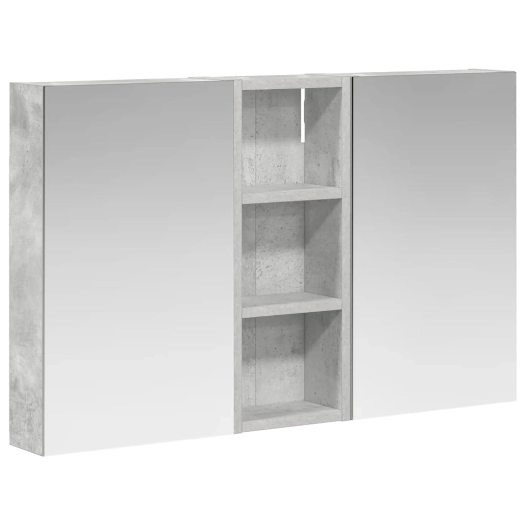 Set di Armadi da Bagno con lo scaffale 3 pcs 80 x 10,5 x 50 cm