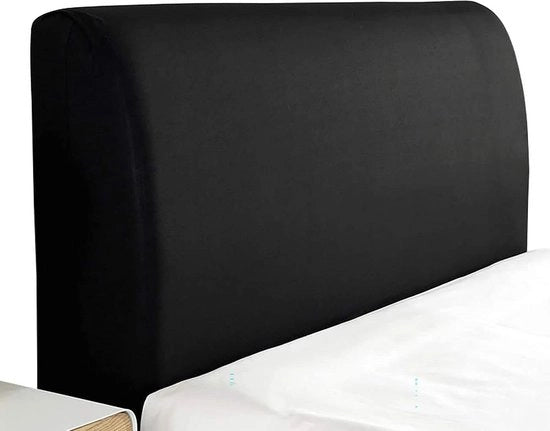 Copricuscino, copertura stoffa per divano, protezione contro le macchie, copertura completa, nero, 180 cm, per (170-190 cm divano)