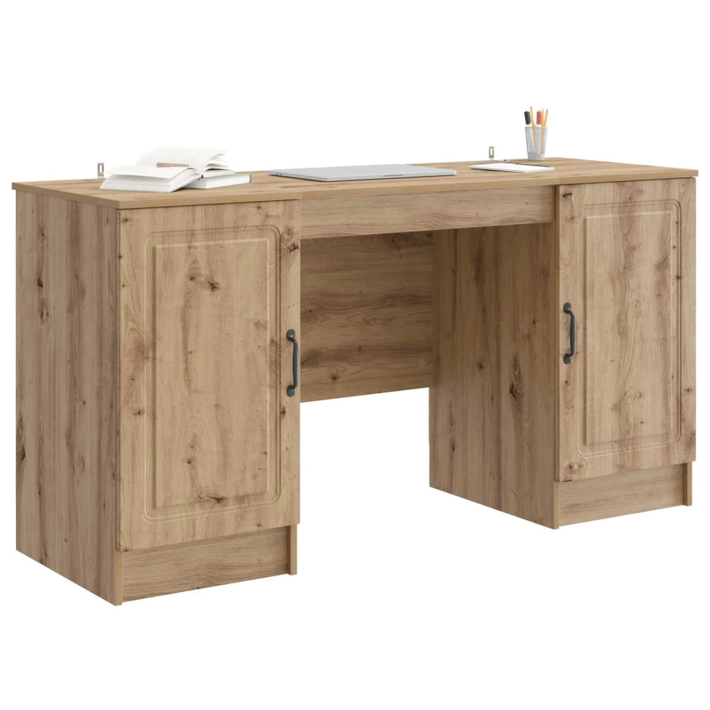 Scrivania con lo scaffale Rovere Artigianale 142,5 x 50 x 75 cm 3414647