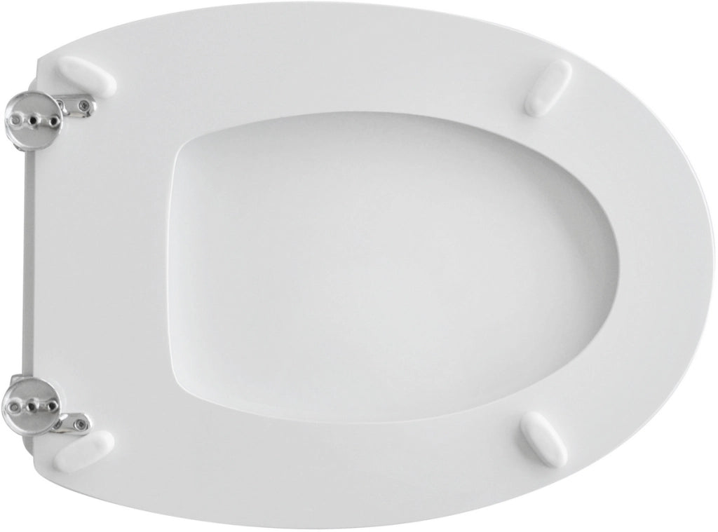 SEDILE WC PER GLOBO VASO RONDA FORMA 1- Bianco- CW- pezzi 1