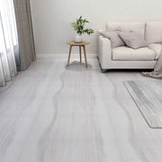 Tavole per Pavimenti 5,11 m² 55 pcs PVC Bianco e Grigio Chiaro