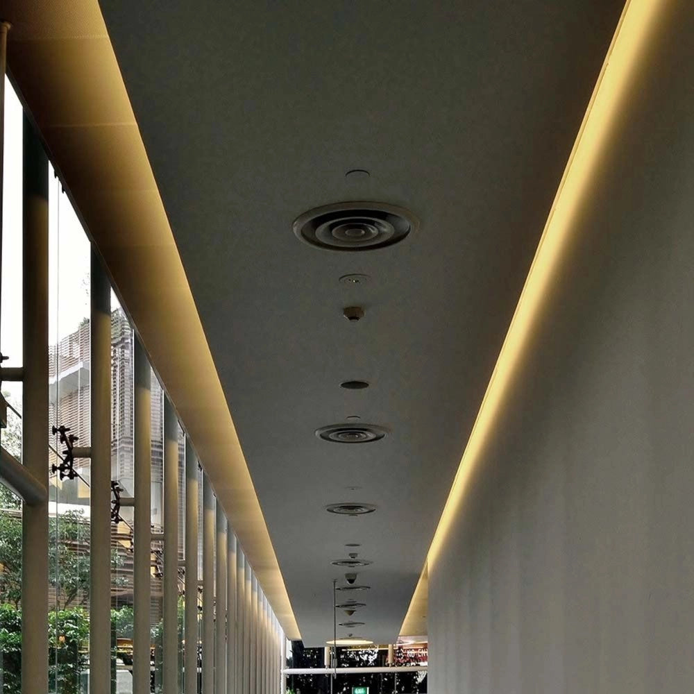 Striscia LED SMD 2835 220V 11W/m IP65, Bobina 10m con Spina Schuko (Bianco Neutro 4000K)