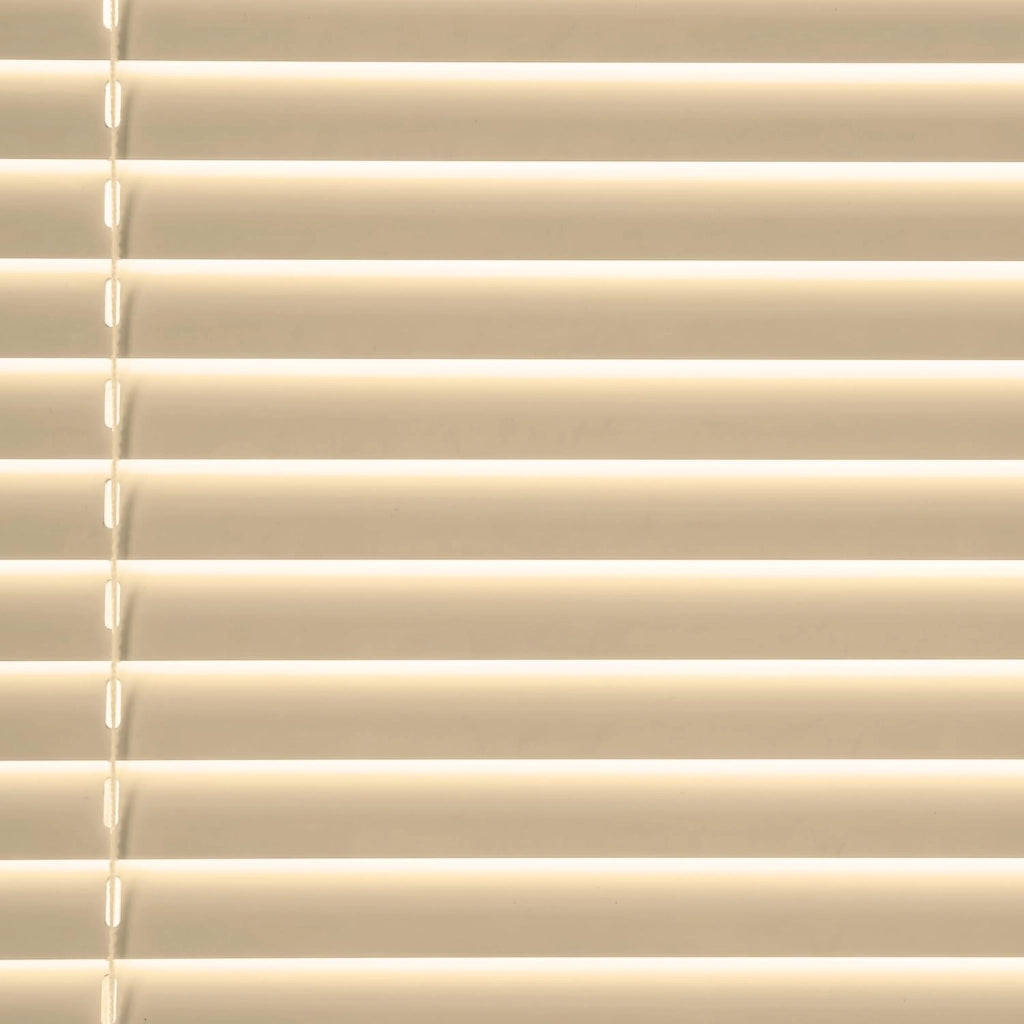 Veneziana PVC Vari Colori Lamelle Regolabili Varie Misure Privacy Protezione Solare Casa Ufficio Misura : 80 x 160 , Colore: Beige