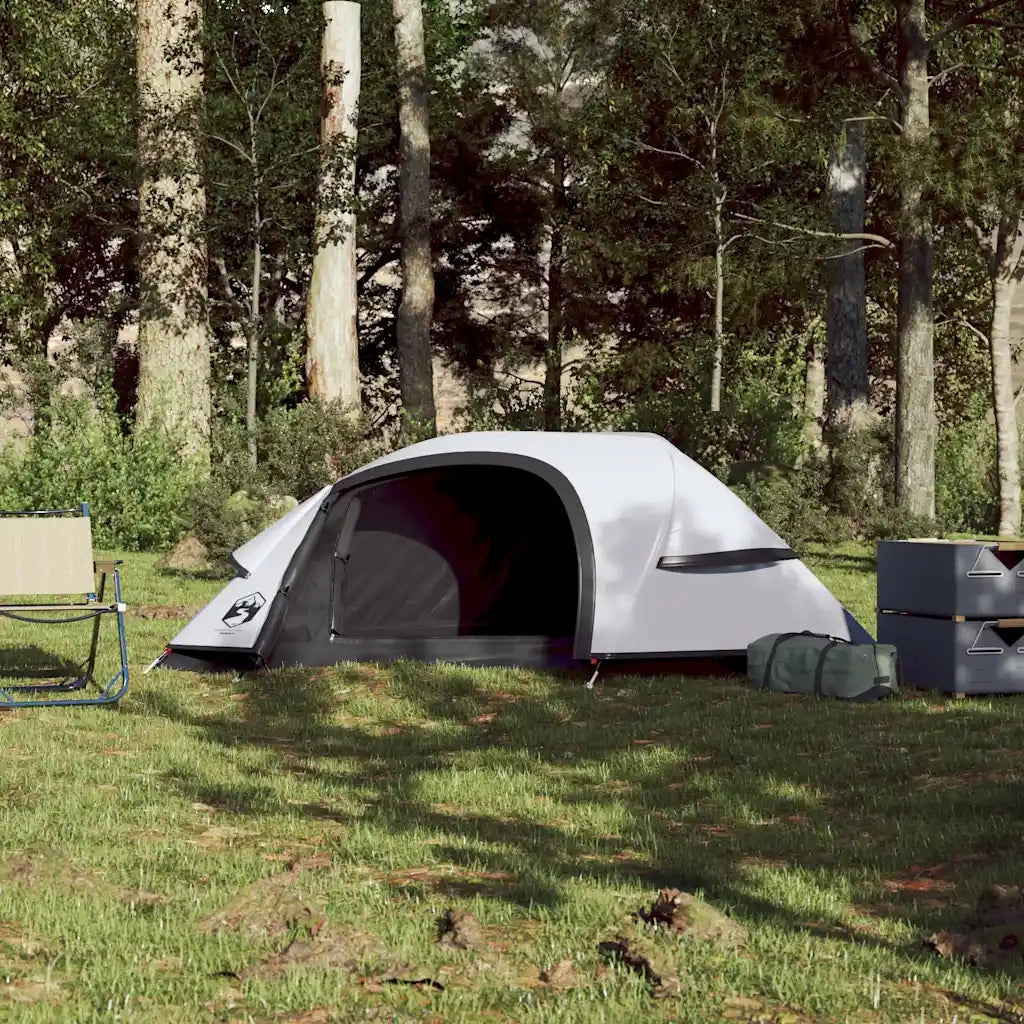 Tenda campeggio | Tenda da campo a Cupola 1 Persona Bianca Tessuto Impermeabile