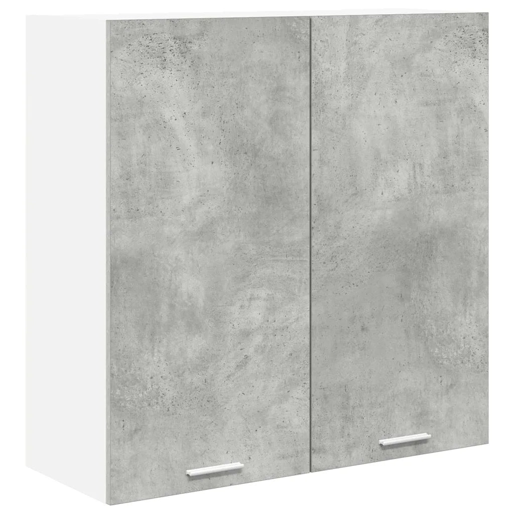 Armadio pensile con porta Grigio cemento 80 x 31 x 80 cm 884285