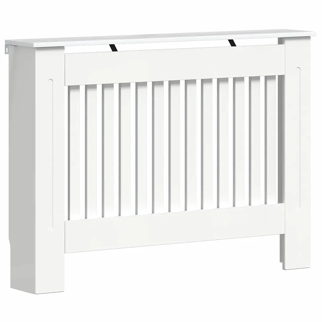 Copertura per radiatori Bianco Lucido 112 x 19 x 81,5 cm 884107