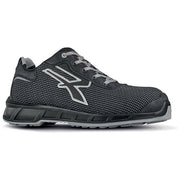 Upower Scarpe Jackson Grigio Silver Basse Numero 43 S3