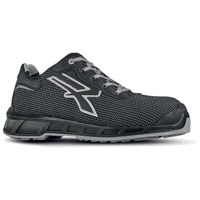Upower Scarpe Jackson Grigio Silver Basse Numero 43 S3